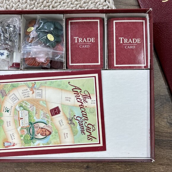 Pleasant Company American Girl Board Game Trivia Trade Trip Through Time 1999 - Picture 8 of 13